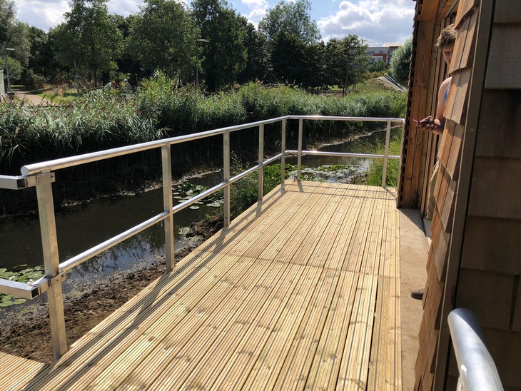 Ecology Pond Dipping Platform